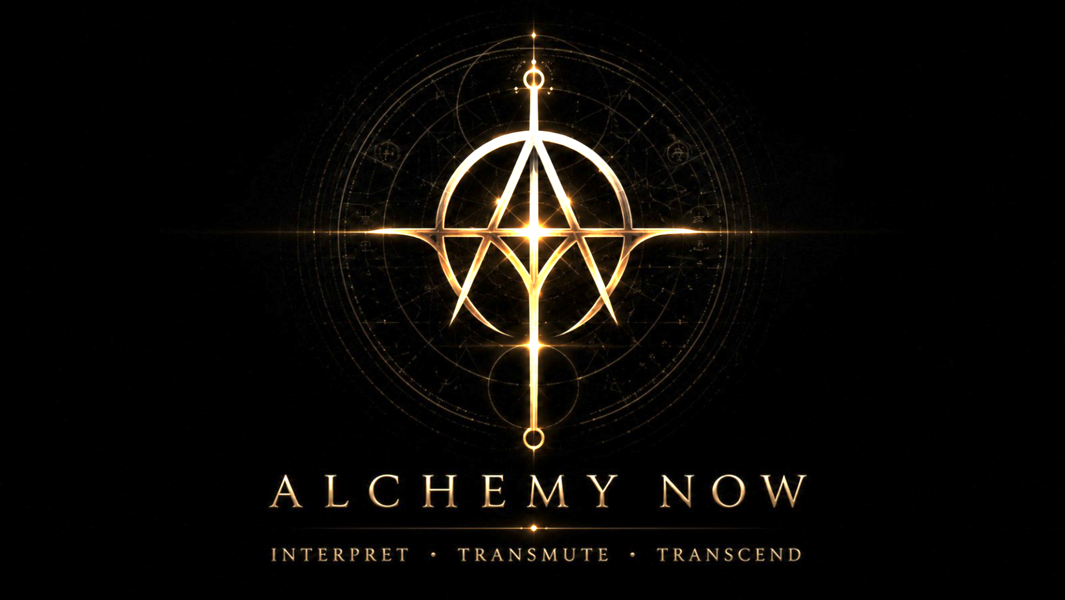 Alchemy Now — Interpret · Transmute · Transcend